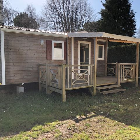 MOBILE HOME 4 people - CLASSIC 22-2 >10years - max 4 adults - TV, 2 bedrooms, approx. 22m