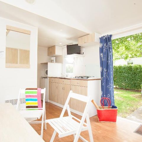 Stacaravan 6 personen - CLASSIC 26-2 >10jaar - max 4 volwassenen - TV, 2 slaapkamers, ca. 26m