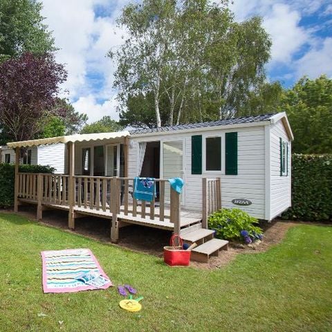 Mobile home 5 persons - CLASSIC 27-2 >10years - max 4 adults - TV, 2 bedrooms, approx. 27m