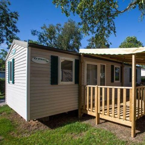 Mobile home 6 persons - CLASSIC 30-3 >10years - max 4 adults - TV, 3 bedrooms, approx. 30m