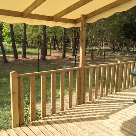 MOBILE HOME 8 people - CLASSIC35-3 >10years - max 6 adults - TV, 3 bedrooms, approx. 35m