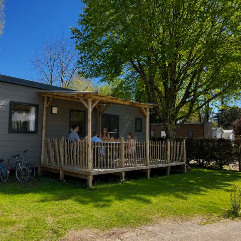 MOBILHOME 8 personnes - PRIVILEGE 38-3 -  3 chambres , TV LV grille-pain mac expresso, env 38m² NOUVEAU 2023 - MAX6ADULTES /