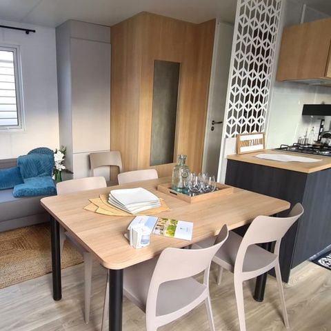 Mobilheim 8 Personen - PREMIUM 40-3-2 BALNEO - 3 Schlafzimmer + 2 Badezimmer NEW23 - MAXIMAL 6 ERWACHSENE /