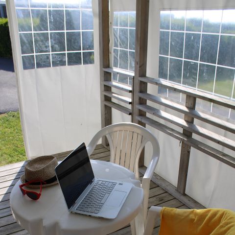 CASA MOBILE 2 persone - NEPTUNE Casa mobile standard 25m² - 1 camera da letto + 9m² terrazza coperta