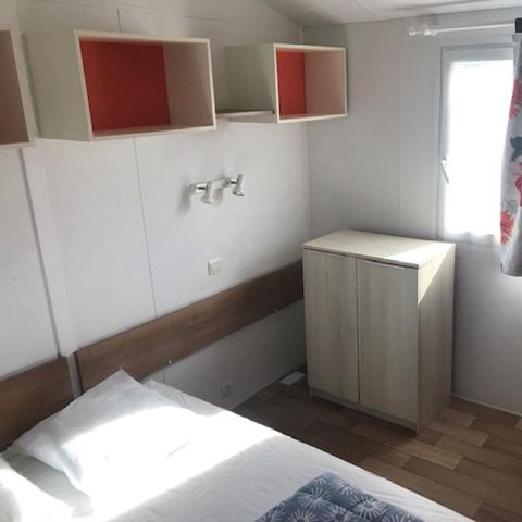 Stacaravan 2 personen - Stacaravan NEPTUNE Standard 25m² - 1 kamer + 9m² overdekt terras