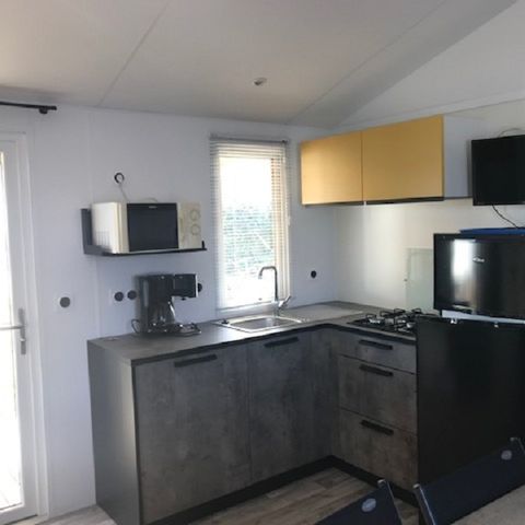 MOBILHOME 4 personas - Confort Mobil-home VENUS 22m² - 2 habitaciones + 9m² terraza semicubierta