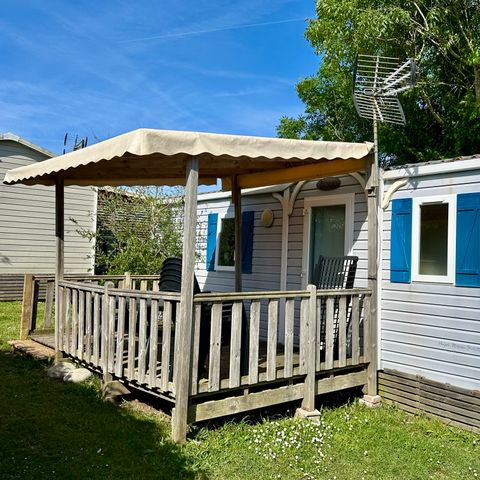 BUNGALOW 5 personnes - Mobil-home Standard MERCURE 27m² - 2 chambres + terrasse semi-couverte 11m²