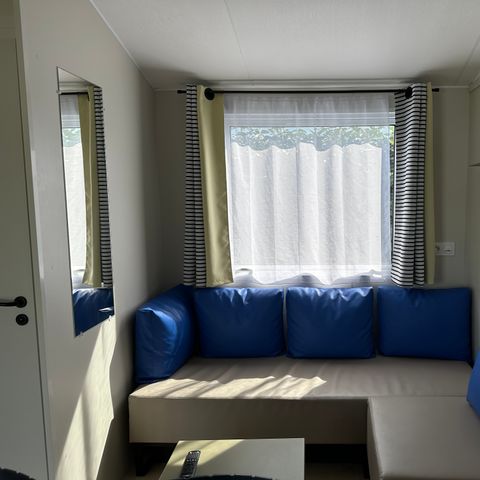 Mobilheim 4 personen - Mobilheim Confort BAHIA 27m² - 2 Zimmer + halbüberdachte Terrasse