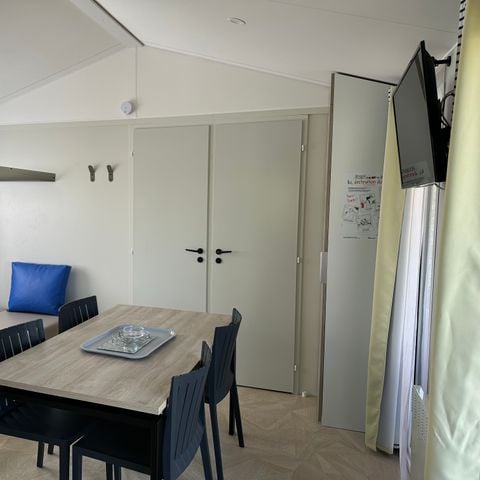 Mobilheim 4 personen - Mobilheim Confort BAHIA 27m² - 2 Zimmer + halbüberdachte Terrasse