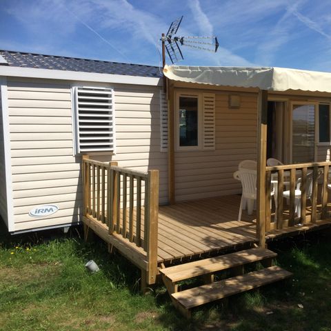MOBILE HOME 6 people - Comfort mobile-home TITANIA 30m² - 3 bedrooms + 15m² semi-covered terrace