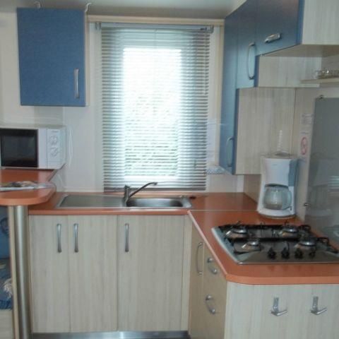 MOBILE HOME 6 people - Comfort mobile-home TITANIA 30m² - 3 bedrooms + 15m² semi-covered terrace