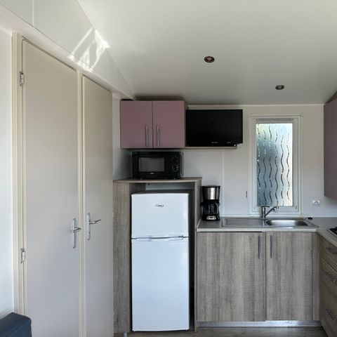 BUNGALOW 4 personnes - Mobil-home Standard LOGGIA 25m² - 2 chambres + terrasse couverte 9m²
