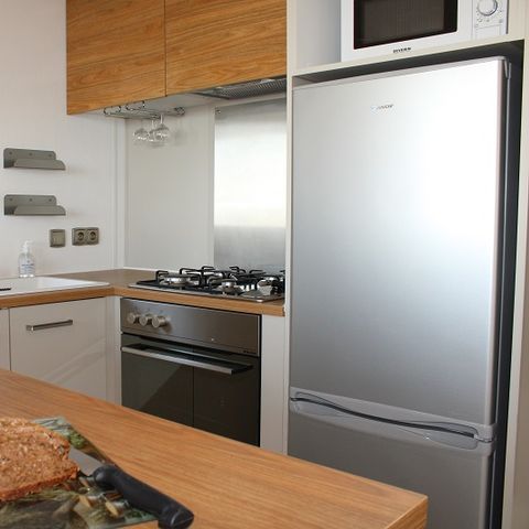 CASA MOBILE 4 persone - Casa mobile Premium HORIZON 40m² - 2 camere da letto + terrazza semi-coperta 15m² - Vista mare