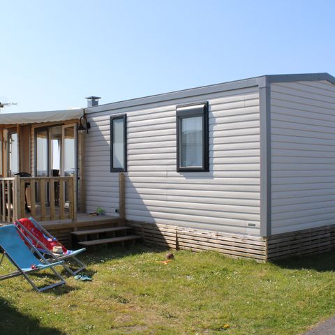 MOBILHOME 4 personas - Mobil home Premium HORIZON 40m² - 2 habitaciones + terraza semicubierta 15m² - Vista al mar
