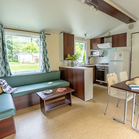 Stacaravan 4 personen - Klassiek 2 slaapkamers