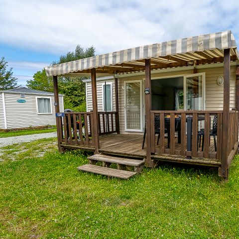 Stacaravan 4 personen - Klassiek 2 slaapkamers