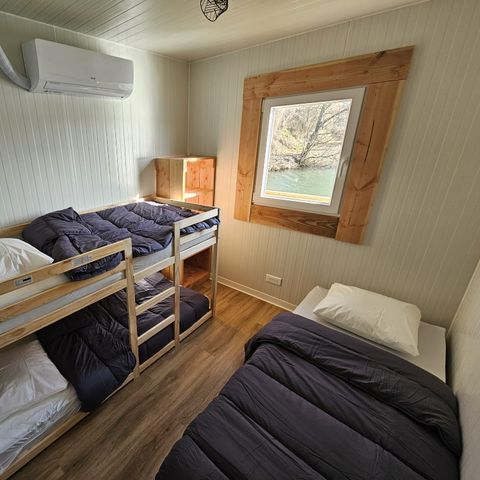 Chalet 5 personen - Drijvend Chalet met 2 slaapkamers