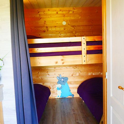 UNIEKE ACCOMMODATIE 4 personen - Robin Hood Hangende Hut 4 pers