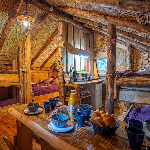 Unique 6 persons - Cabane Bûcheron 6 pers