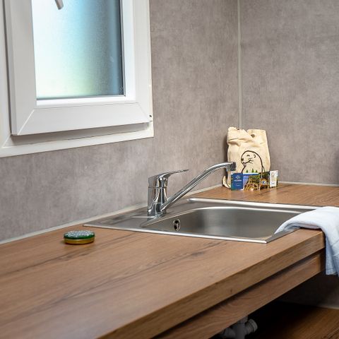 Pitch - with individual sanitary facilities