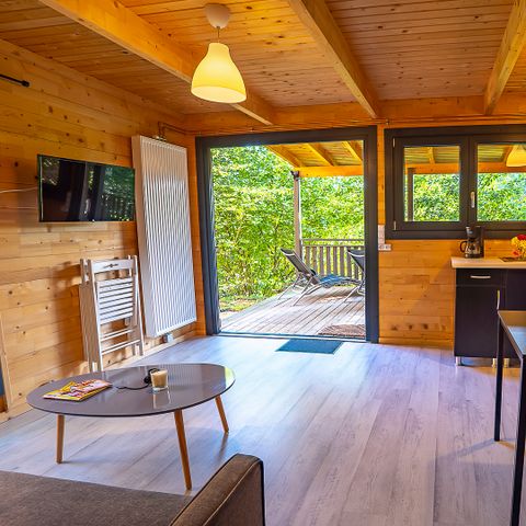 Stacaravan 4 personen - Huisje SPA 4 pers