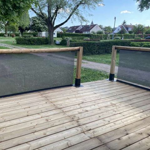 CANVAS AND WOOD TENT 4 people - Marquesas, no sanitary facilities