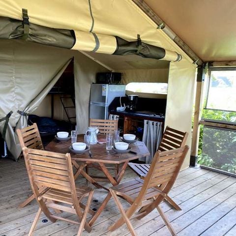 Safaritent 4 personen - Lake Abane, zonder sanitaire voorzieningen