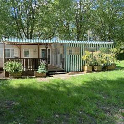 BUNGALOW 8 personnes - Mobil home 6/8 pers DELUXE (4 adultes et 4 enfants)