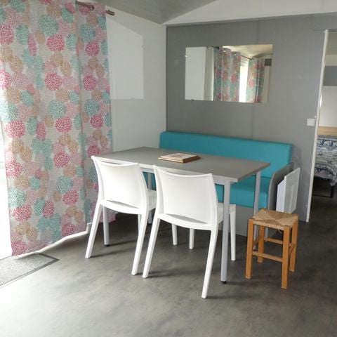 Mobilheim 4 personen - PMR 30m² - 2 Zimmer (zugänglich für Personen mit eingeschränkter Mobilität)