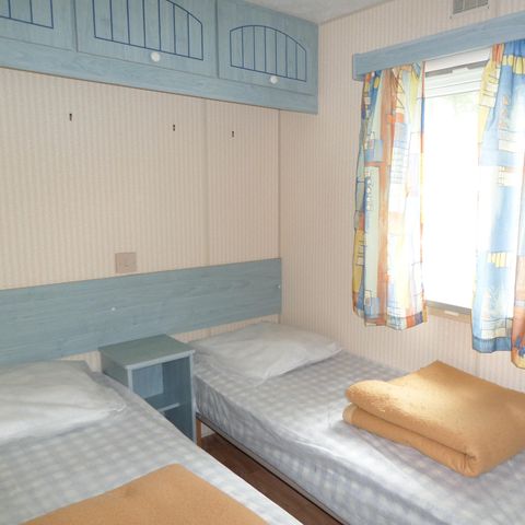 Stacaravan 6 personen - 30m² - 2 kamers
