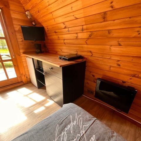 Alojamiento 2 personas - Cabaña de 1 dormitorio - Sin baño - Terraza descubierta de 6 m² - Vistas al Loira