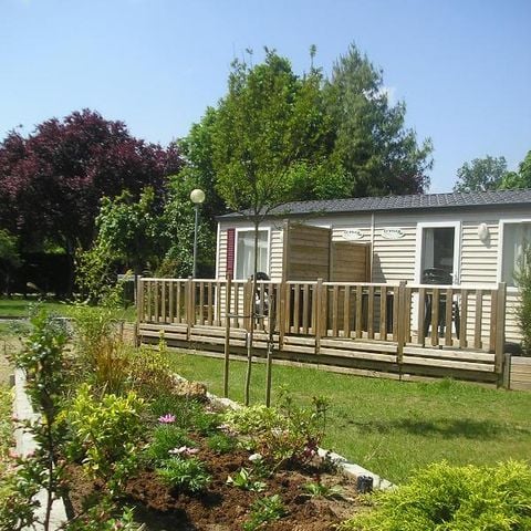 Mobilhome 2 personnes - Mobil-home Standard 16m² 1 chambre + terrasse 9m² + TV