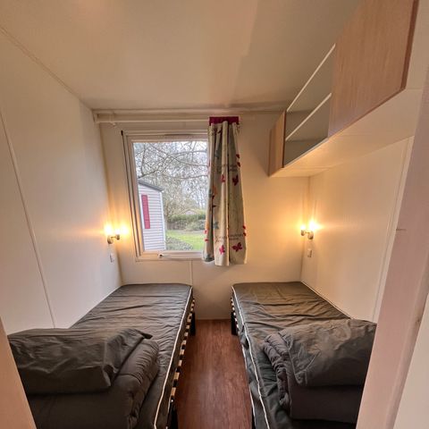 Mobilhome 4 personnes - Standard 25m² - 2 chambres - Terrasse - TV - Climatisation