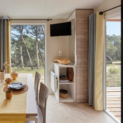 Stacaravan 4 personen - Stacaravan PRIVILEGE - REINETTE - 2 slaapkamers - DIMANCHE