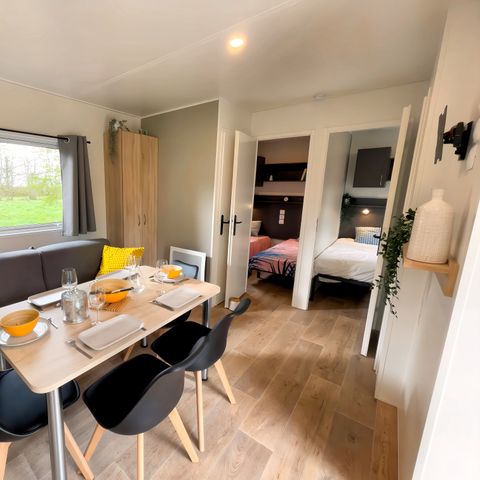 Mobilheim 6 Personen - PREMIUM - JONAGOLD - 3 Schlafzimmer - SAMEDI