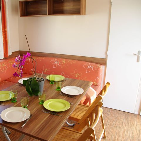 Stacaravan 6 personen - Stacaravan LOISIRS - COX ORANGE - 3 slaapkamers - ZONDAG