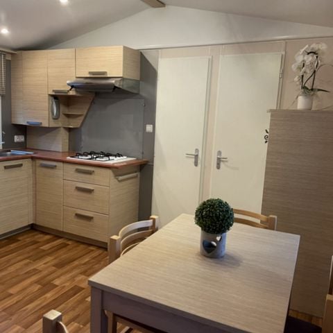 Mobilheim 5 Personen - GALAXIE CONFORT 32 m² + Pergola