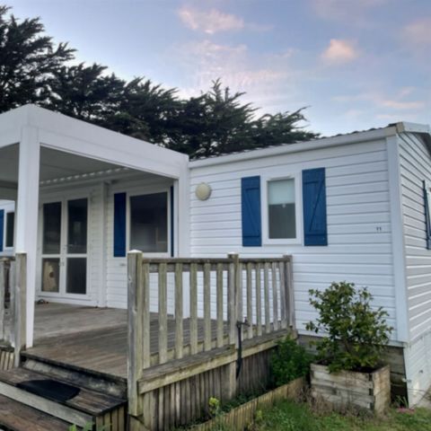 MOBILHOME 5 personas - GALAXIE CONFORT 32 m² + pérgola