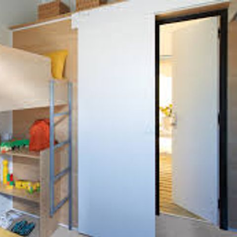 TENTE TOILE ET BOIS 4 personnes - LODGE (sans sanitaires)