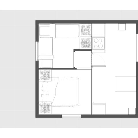 Safarizelt 4 Personen - LODGE (ohne Sanitäranlagen)