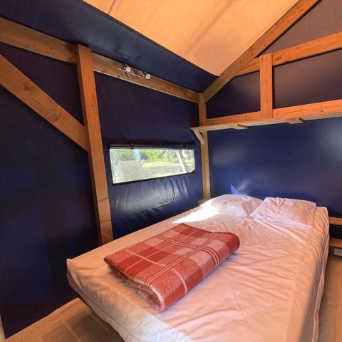 Tente en toile et en bois 4 personnes - Lodge Toilé
