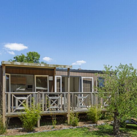 Mobilheim 5 Personen - exklusives Bali - Fußgänger - 4/5P 2Ch 30m2