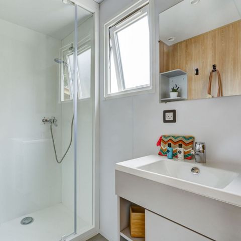 Mobilheim 5 Personen - exklusives Bali - Fußgänger - 4/5P 2Ch 30m2