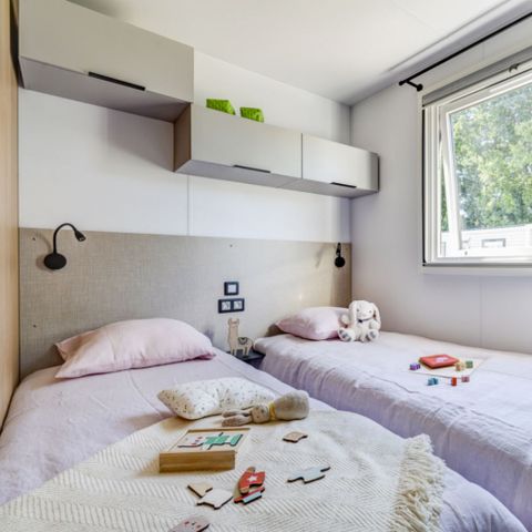 Mobile home 6/8 persons - Prestige Cabellou - Pedestrian - 3Ch 2Sde 40m2