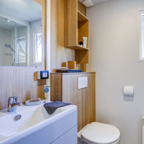 MOBILHOME 8 personnes - Prestige Cabellou - Piéton - 6/8P 3Ch 2Sde 40m2