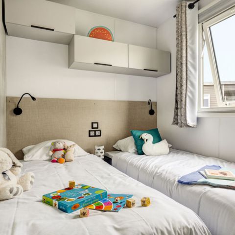 MOBILHOME 6 personas - Prestige Lagoon- Peatonal- 6P 3Ch 36m2