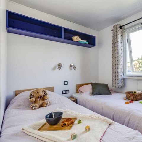 MOBILHOME 5 personas - Evasión Groix- Recinto peatonal- 4/5P 2Ch 25m2