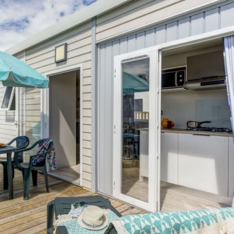 Stacaravan 6 personen - Confort+ Glénan 6Pers 3Ch 32m2