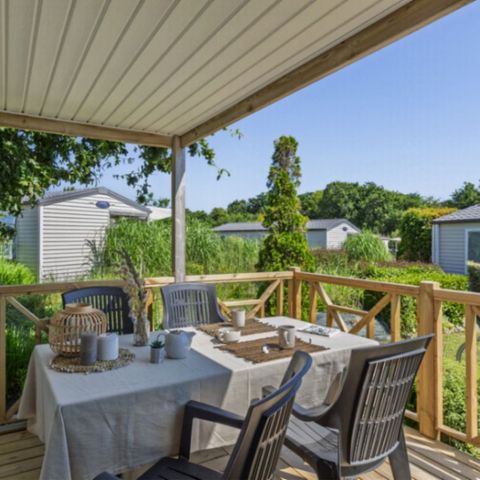 Stacaravan 4 personen - Natura Océane - Voetgangersgebied -4Pers 2Ch 27m2