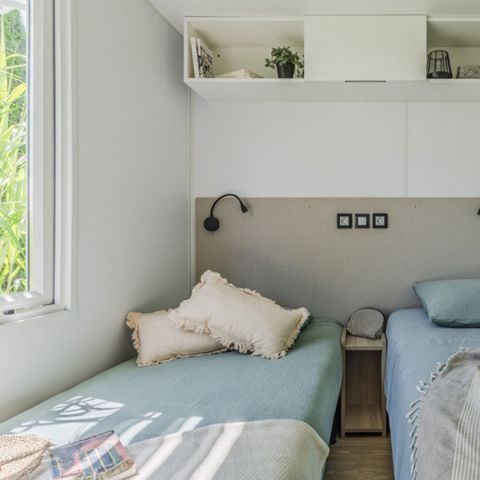 Stacaravan 6 personen - Natura Familie- Voetgangersgebied- 5/6Pers 3Ch35m2